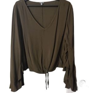 Charlotte Russe Dark Green Top